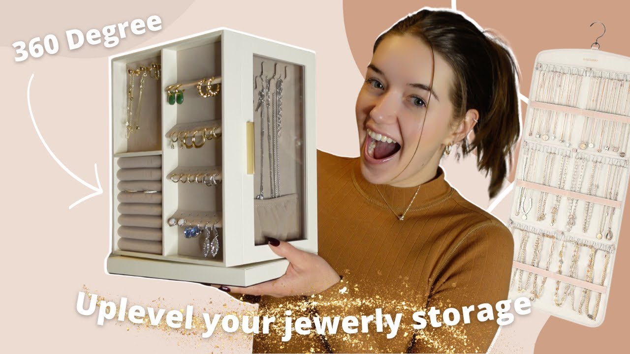 Ultimate Jewelry ORGANIZATION & TRANSFORMATION✨ | 360 Jewelry Storage: all your jewelry at a glance!