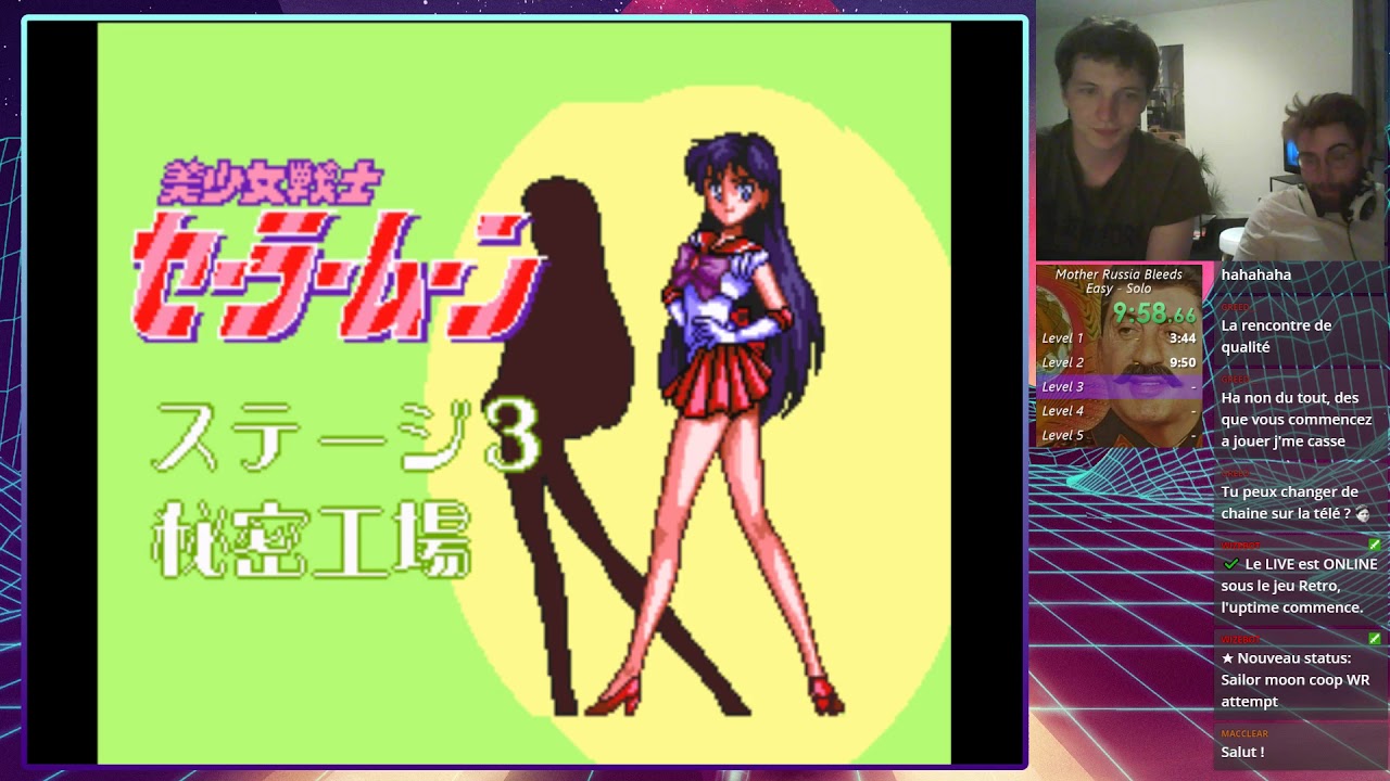 [WR] Sailor Moon (2 players - Normal%) - 23:52