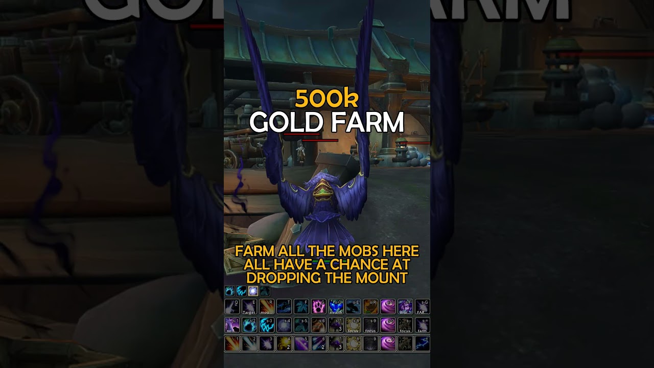 500k Gold Farm in World of Warcraft!