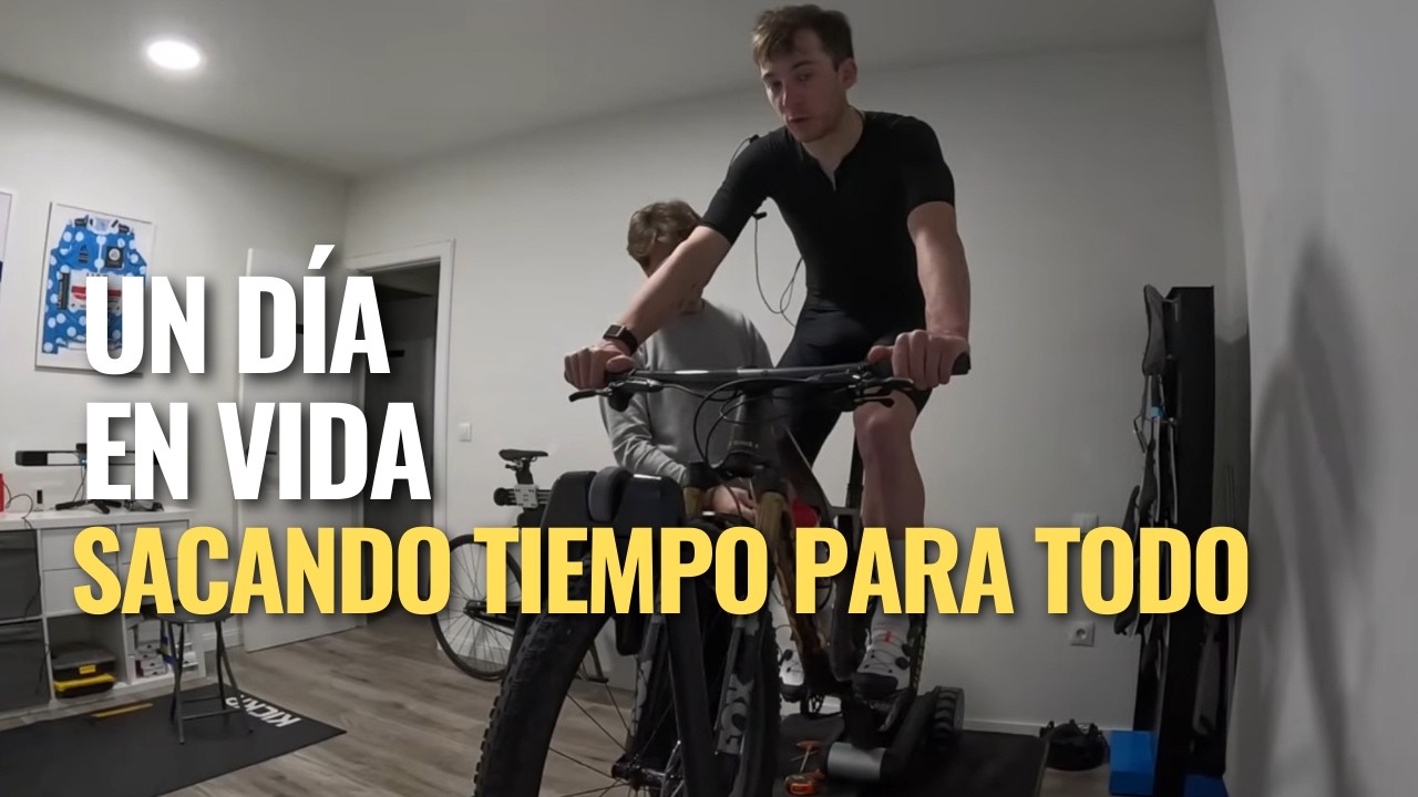 ASÍ es UN DÍA para mi (SACANDO TIEMPO para HACER un poco DE TODO) |CICLISMO| ADRIÁN GARCÍA MONTES