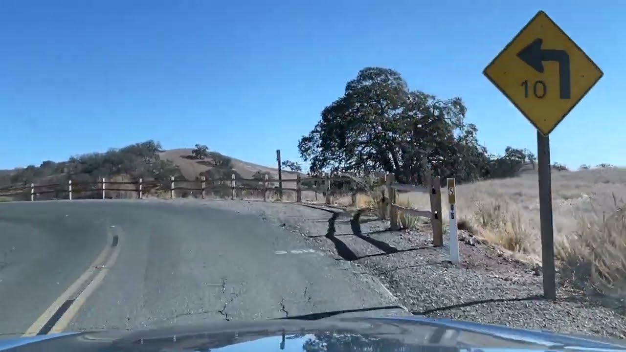 Drive up Mount Diablo, California [HD]