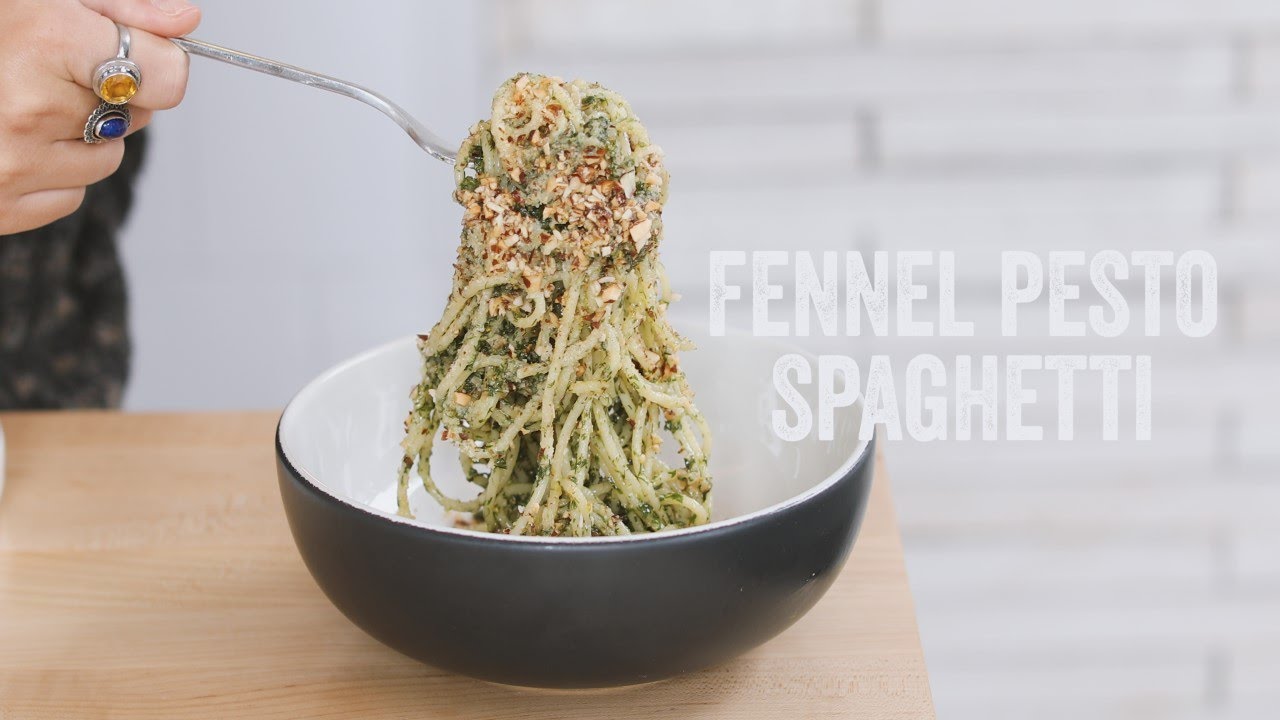 Brunch Boys Eats Fennel Pesto Spaghetti at Misi