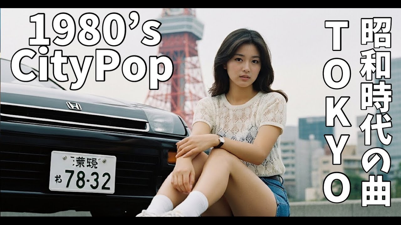 【1980's City pop】昭和の音楽を聴きながら落ち着く時間｜最高にシティーポップなドライブLofiチルポップ｜Japan City Pop｜【作業用bgm】