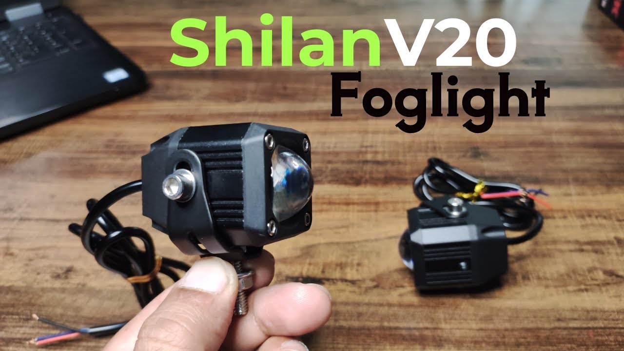 Shilan V20 Fog light New Design | Best budget Light | Auto point