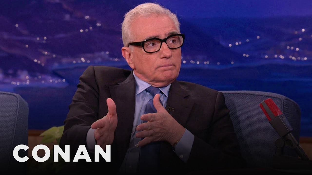 Martin Scorsese Is Too Short For His Film Sets | CONAN on TBS