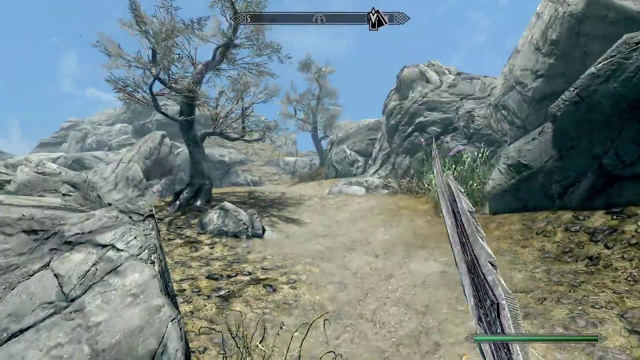 Играю в Skyrim