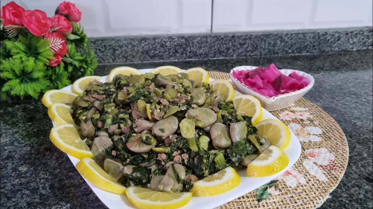 فولية بلحمة وسلق .. سهلة وصحية