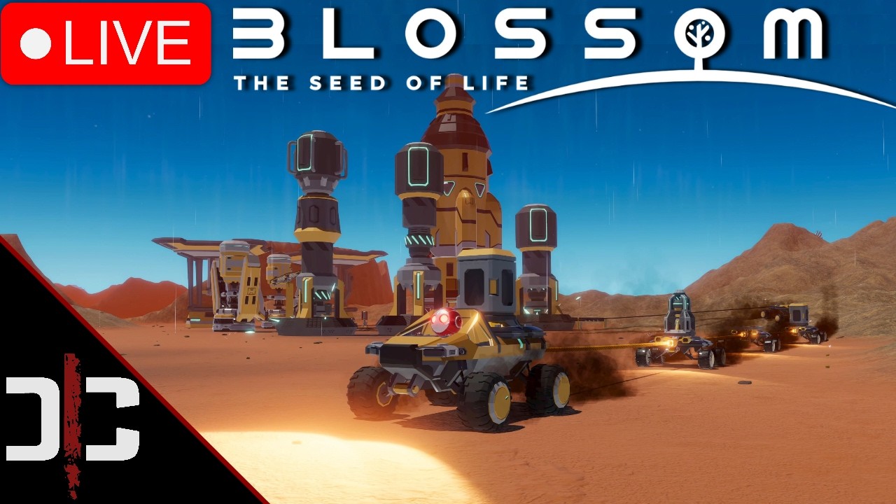 🔴LIVE - Blossom: The Seed of Life - Terraforming Mars - Open World Survival Crafter