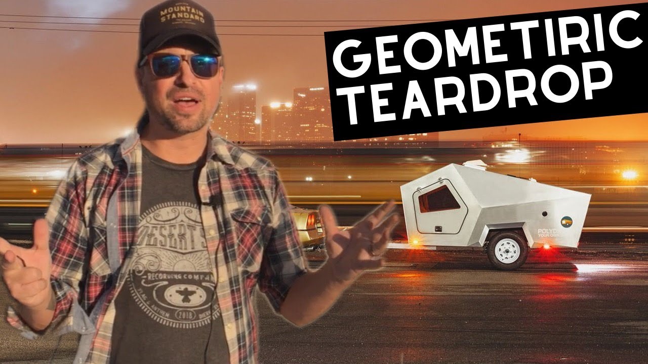2020 Polydrop Trailer | Geometric Teardrop Camper