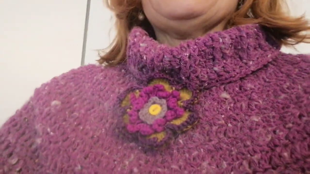 PONCHO CAPPA PRIMAVERA AUTUNNO facile Alex Crochet