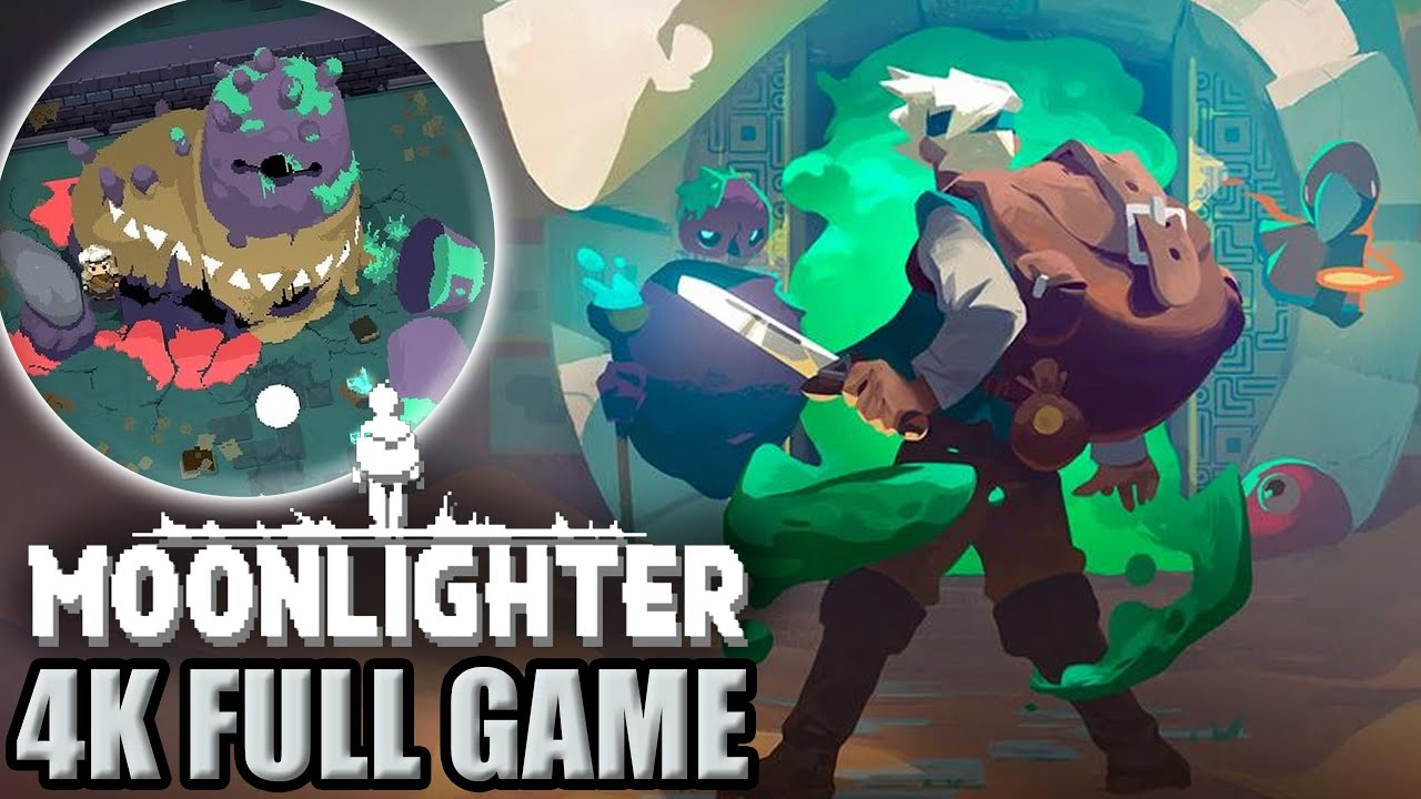 Moonlighter 1st Dungeon | 4K Full Gameplay/No Commentary