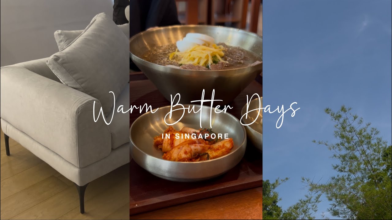 Weekdays Coffee | Refurbished Sofa | Donki Grocery Run | Seoul Noodles in SG