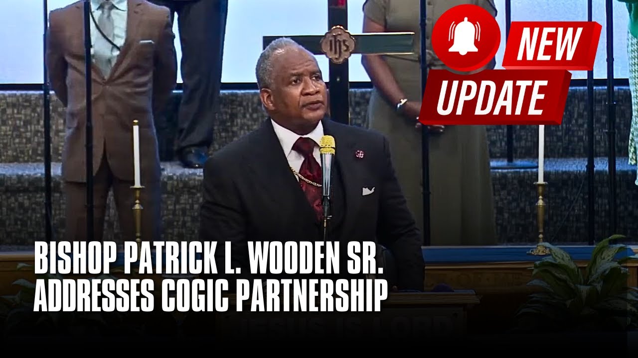 Bishop Wooden Addresses Church of God in Christ Partnership