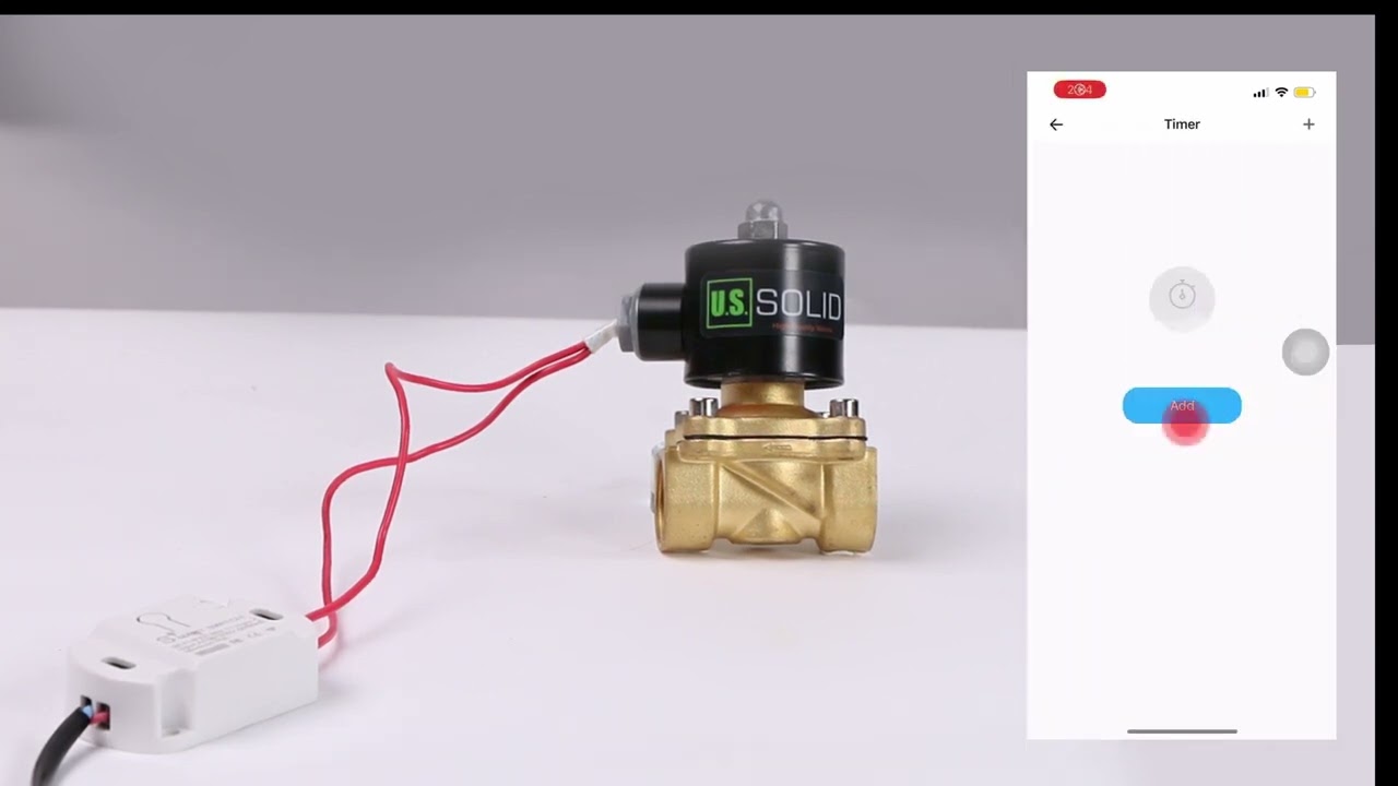 How to Use a U.S. SOLID Smart Solenoid Valve by APP