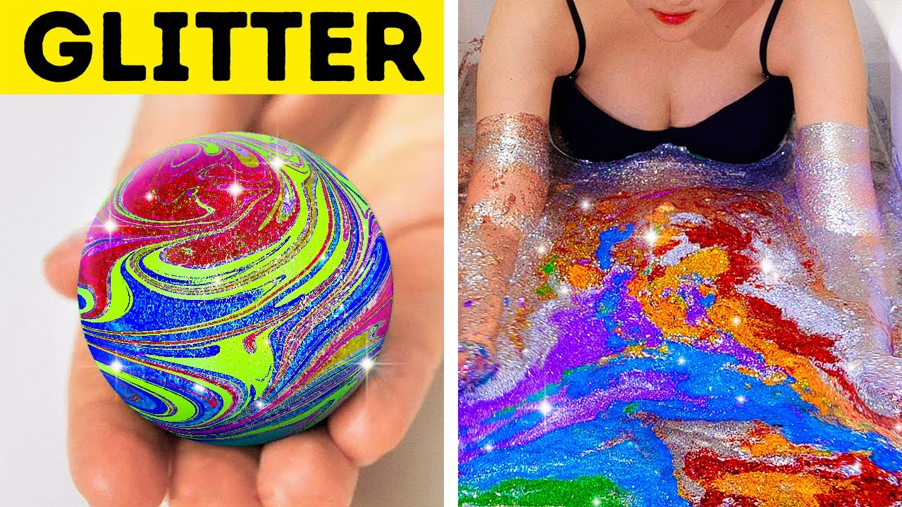 36 INCROYABLES IDÉES AVEC DES PAILETTES QUI VONT TE FAIRE BRILLER || LITTÉRALEMENT