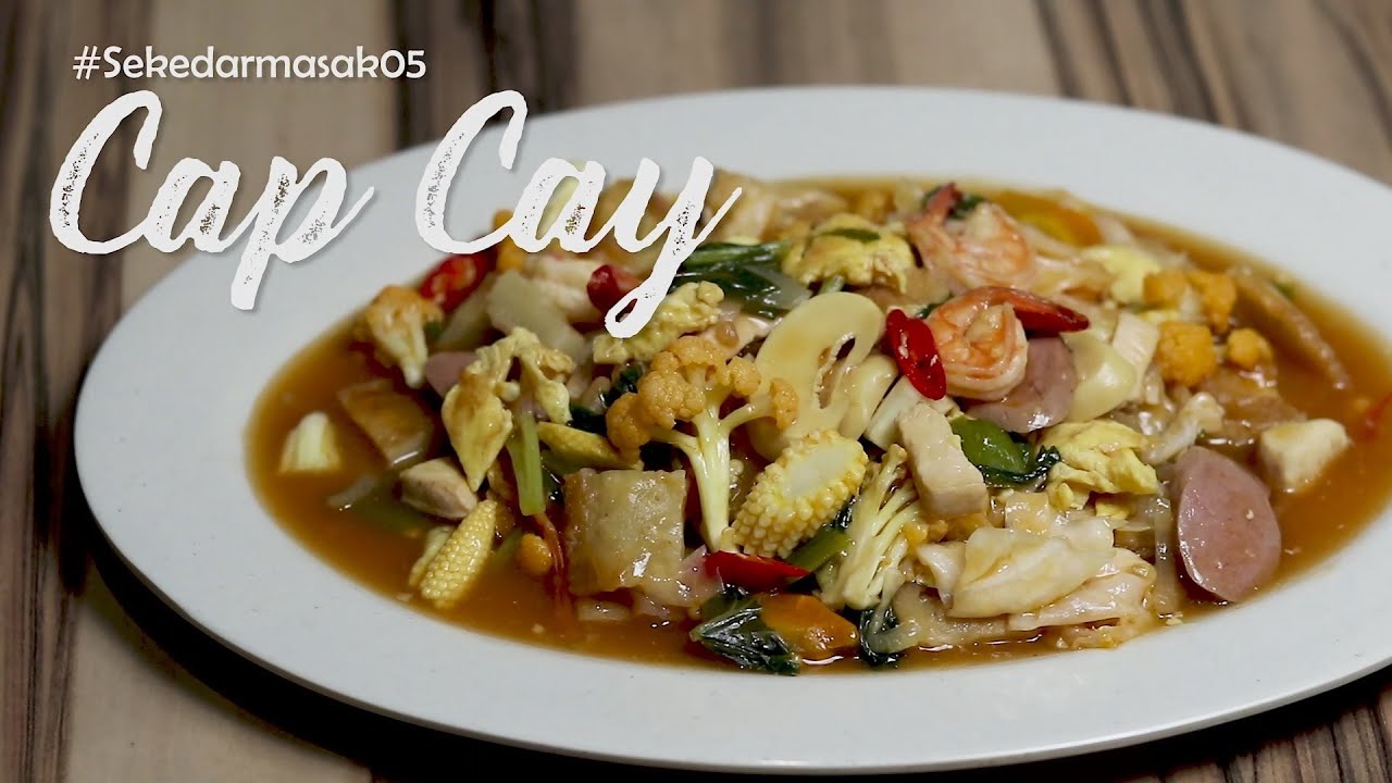 CAP CAY KOMPLIT ALA JOGJA STREET FOOD | Resep Cap Cay yang Populer di Jogja !