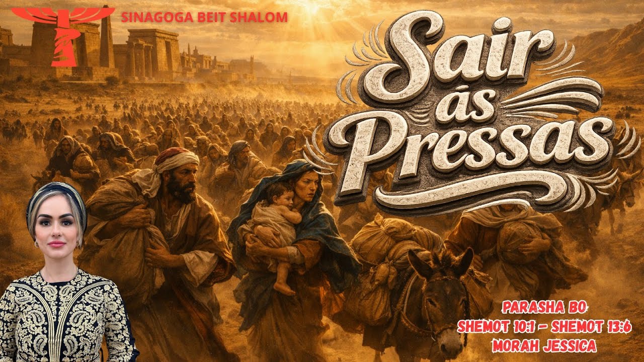 SAIR AS PRESSAS - Parashat Bô - 2025/5786