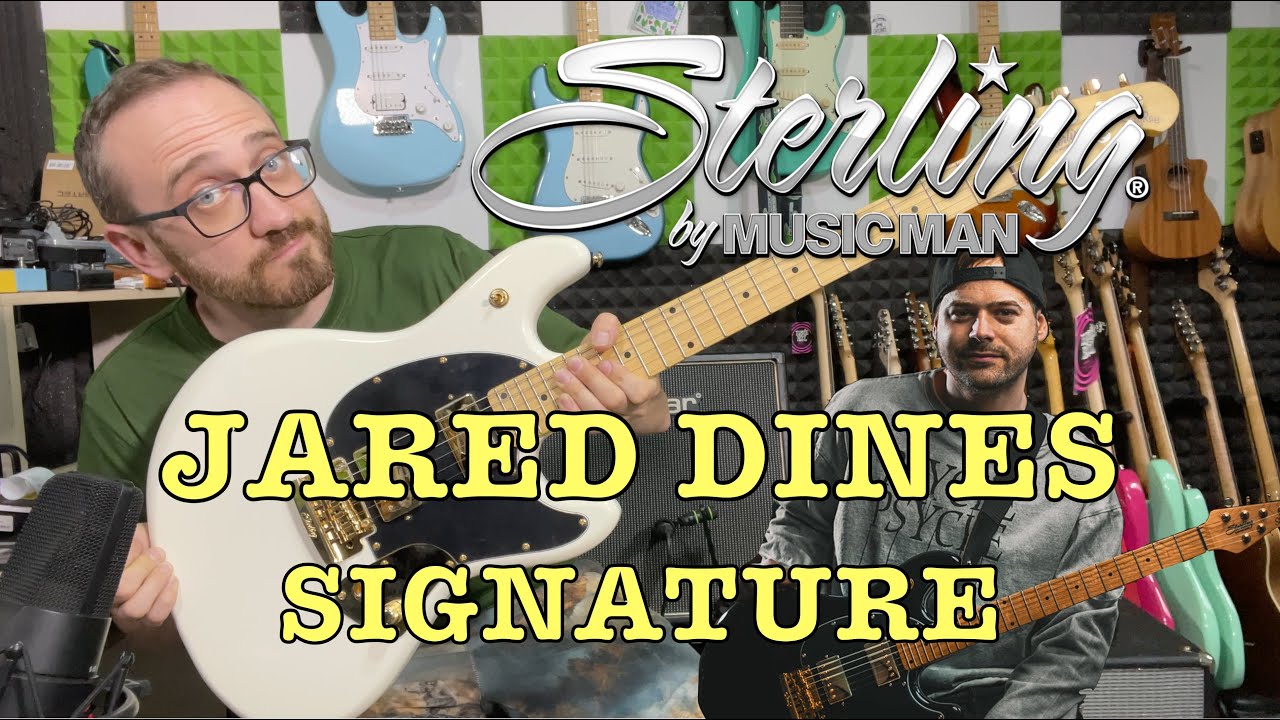 STERLING by Music Man Stingray Jared Dines Signature!