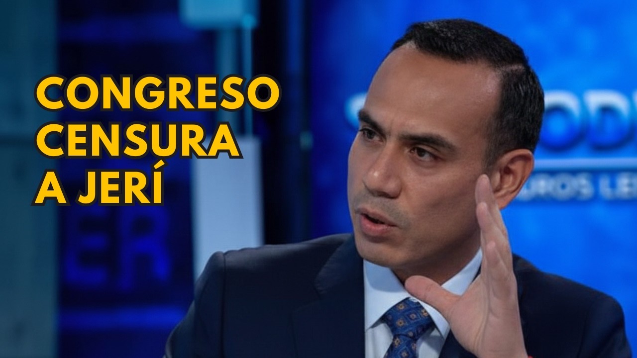 Congreso censura a Jerí