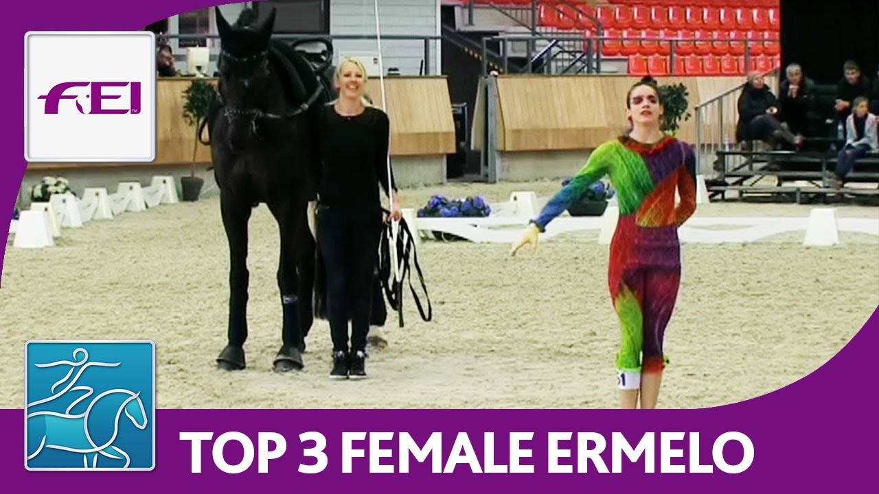 Top 3 Vaulting Female - CVI Ermelo 2016