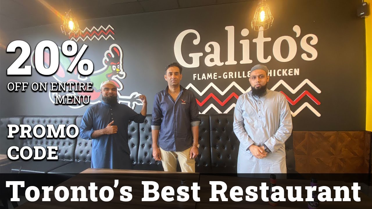 GALITO'S THORNCLIFFE GTA | FLAME GRILLED CHICKEN  | PERI 🌶 | HALAL FOOD CANADA | SOUTH AFRICAN |