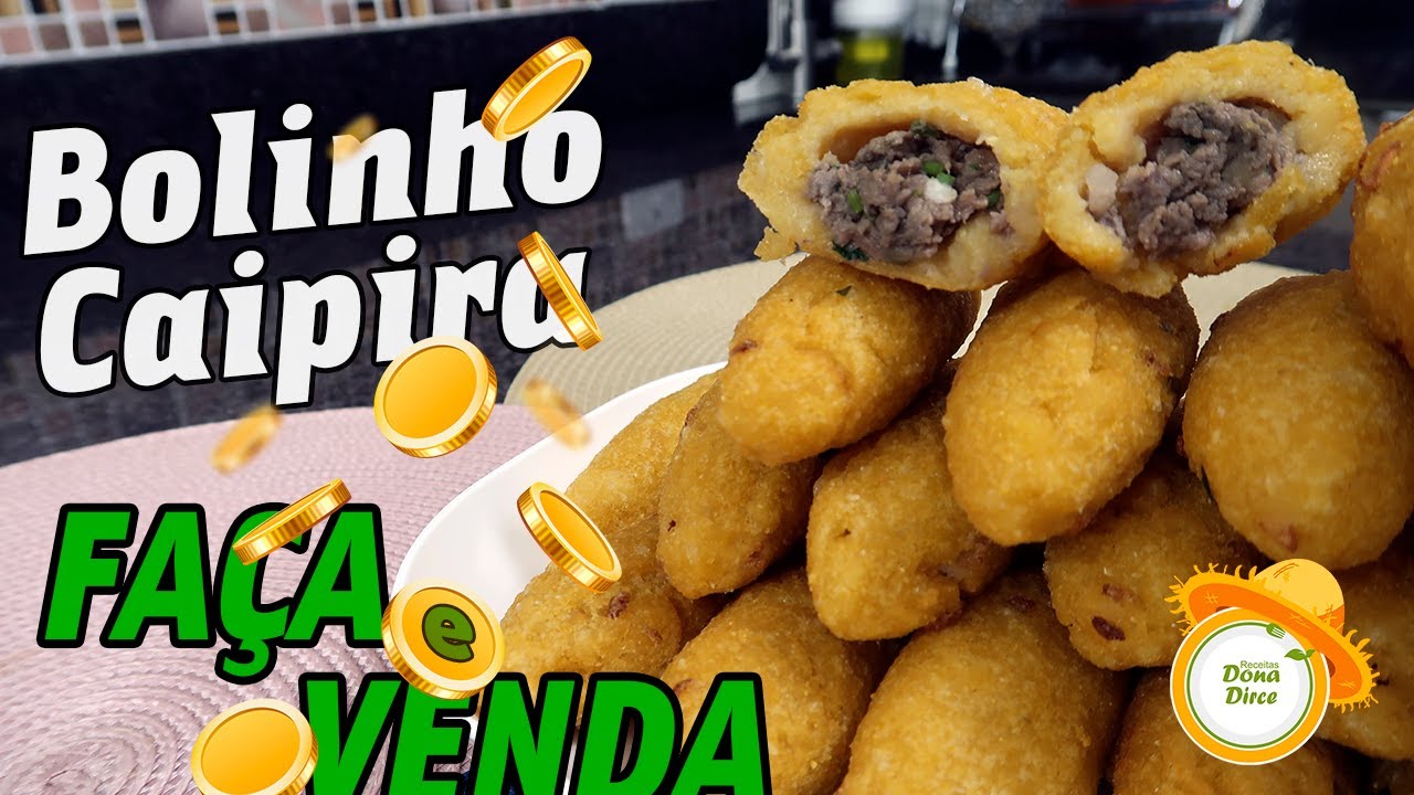 💰FAÇA E VENDA💰 RECEITA DA MINHA FAMÍLIA PRA VOCÊ GANHAR DINHEIRO | BOLINHO CAIPIRA | BOLINHO DE ANGU