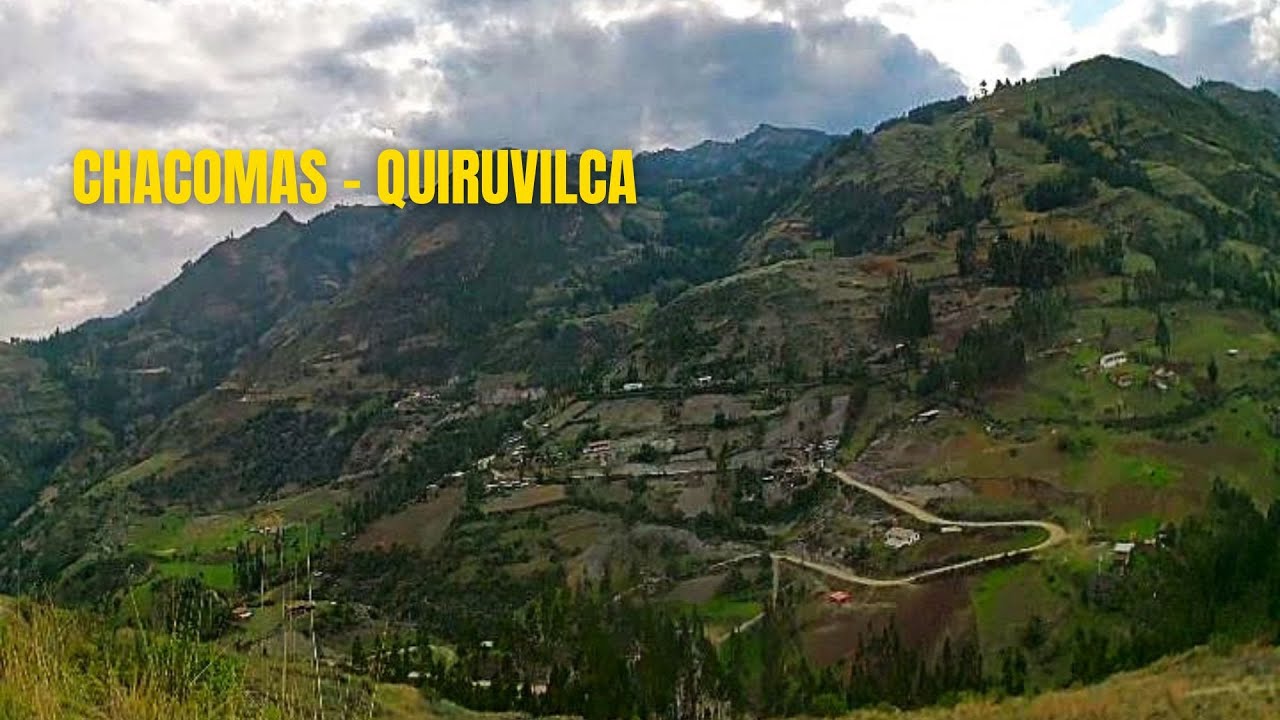 Ingreso al primer Centro Poblado del distrito de Quiruvilca