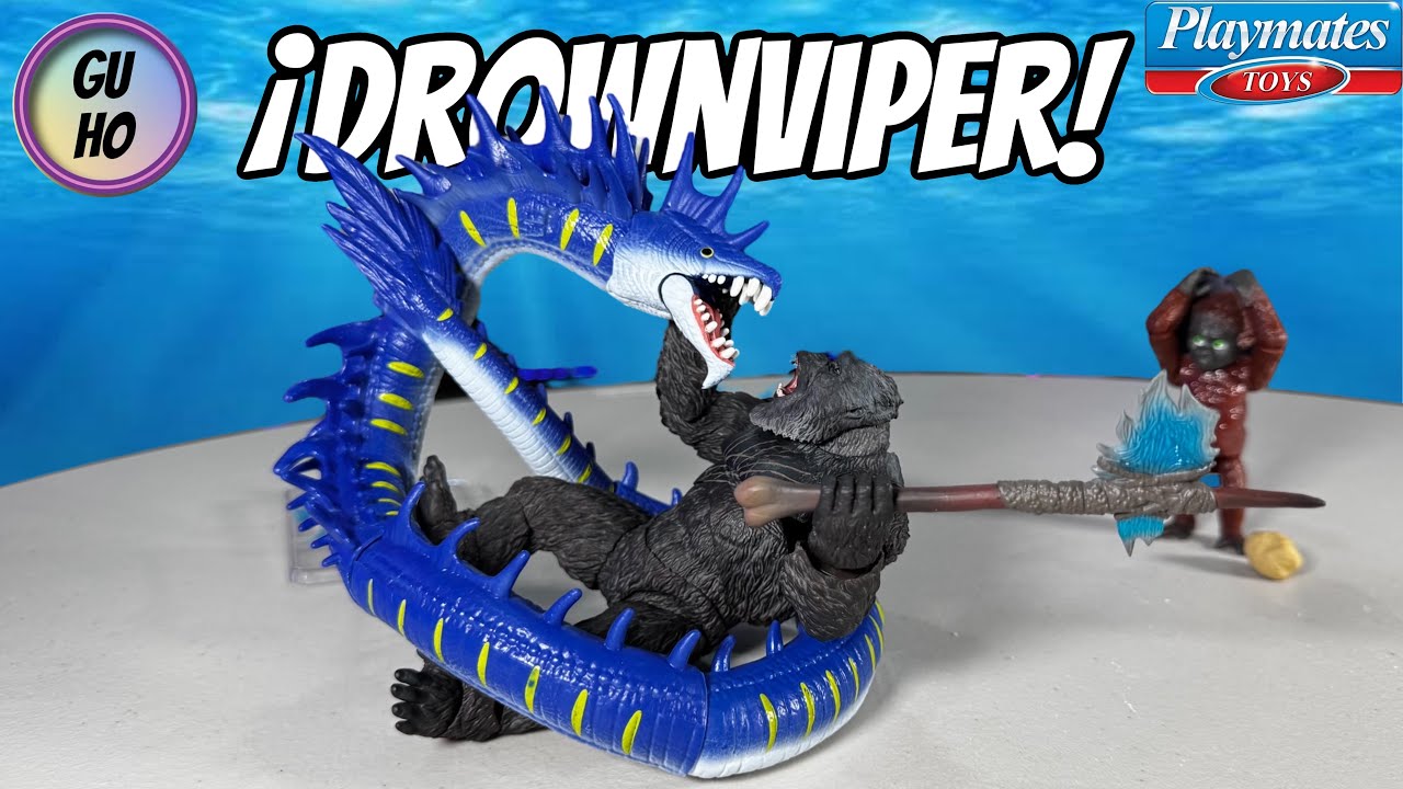 🐍 ¡ Revisión de Serpiente Marina DROWNVIPER GXK ! | Playmates | GUHOVERSO