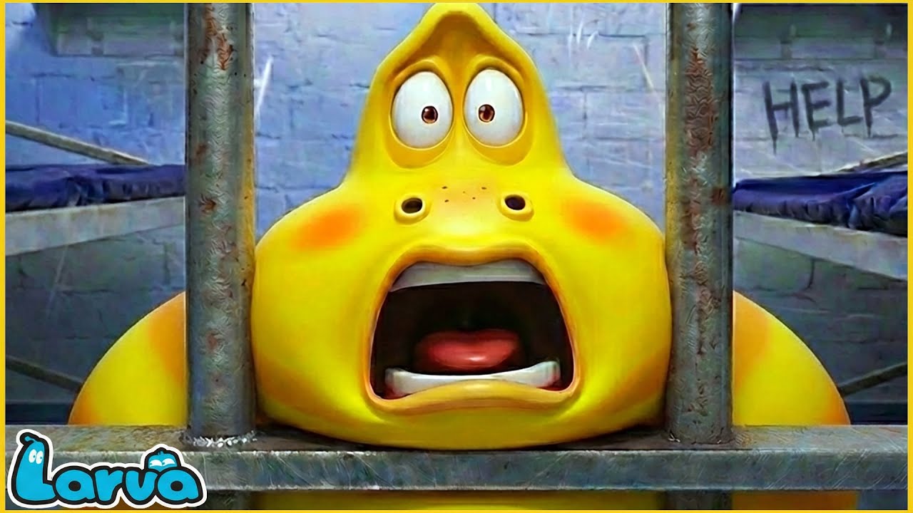 Larva needs a friend! Larva Troublemaker - Funny Larva Cartoon Animation