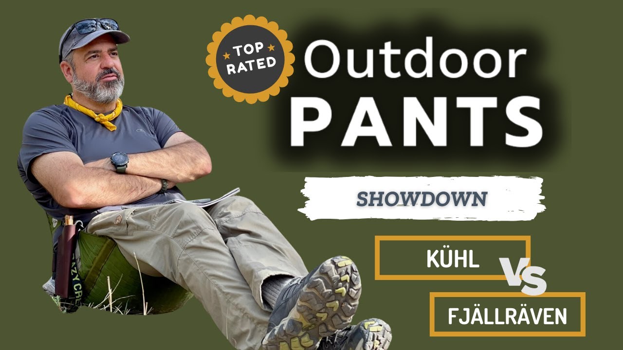 BEST Hiking Pants for Men 2025 | Fjällräven vs KÜHL (TESTED While Backpacking!)