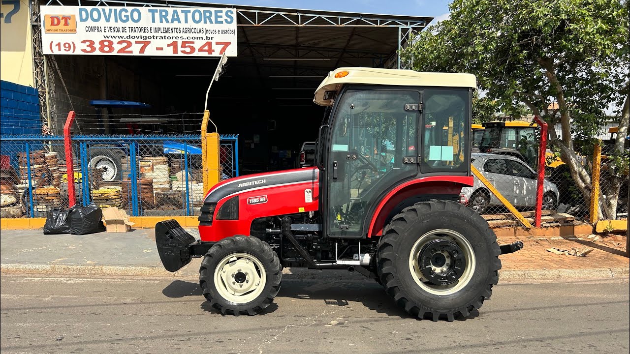 Trator Yanmar 1185SR 4x4 cafeeiro/estreito Ano 2022 cabinado de fábrica a venda !! VENDIDO