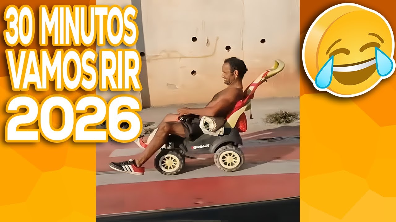 30 MINUTOS TENTE NÃO RIR 🤣 OS VÍDEOS ENGRAÇADOS de MEMES 2026 [VALE A PENA RIR DE NOVO] #7