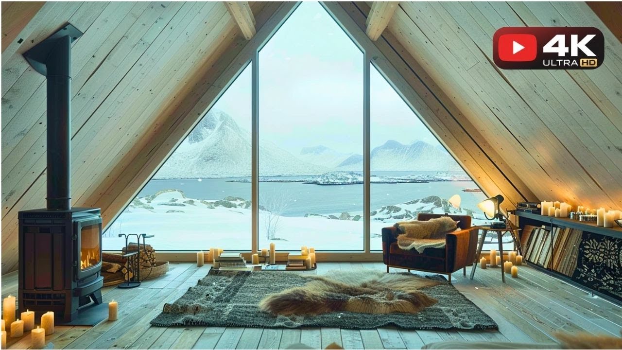 LIVE | Isolated in Greenland: Emotional Nordic Piano & Ocean View ❄️ Deep Focus & Sleep