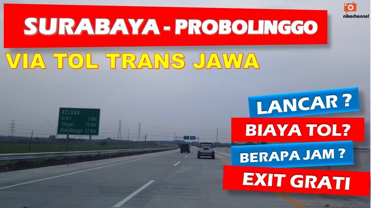 Tol Trans Jawa Surabaya-Probolinggo [Exit tol Grati]