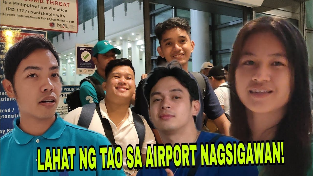 NAGKAGULO ANG LAHAT PAPUNTANG AIRPORT! LAHAT DI MAGKAMAYAW! || KALINGAP RAB OFFICIAL