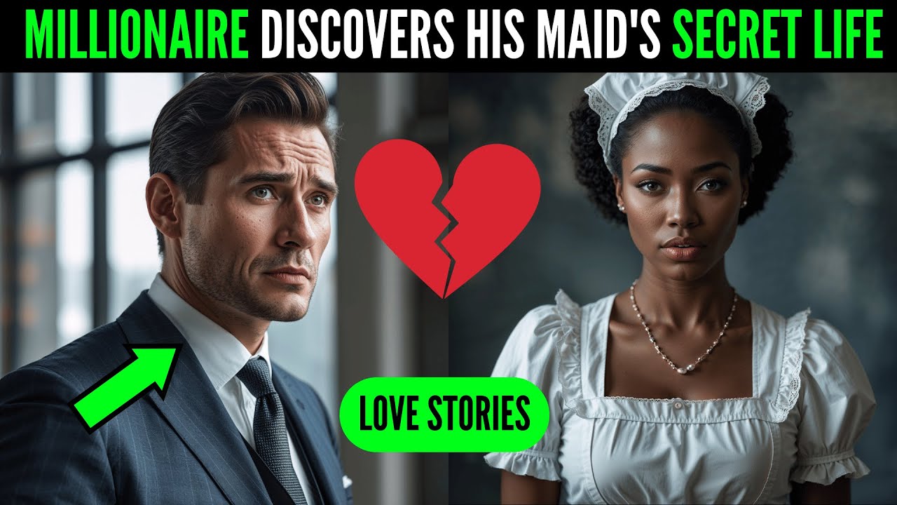 THE MILLIONAIRE SECRETLY FOLLOWS HIS MAID TO HER HUMBLE HOME WHAT HE DISCOVERED LEFT HIM STUNNED