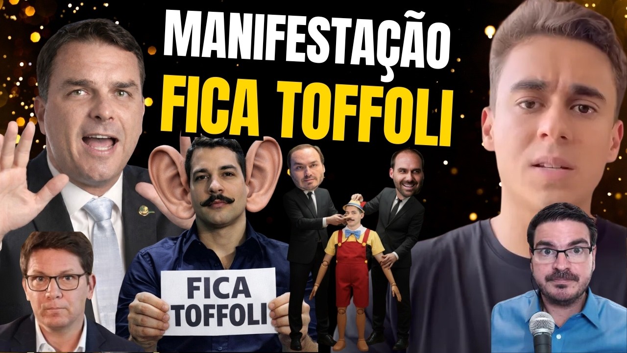 BOLSONARISTAS SABOTAM MANIFESTAÇÃO CONTRA TOFFOLI E PROTEGEM O XANDÃO