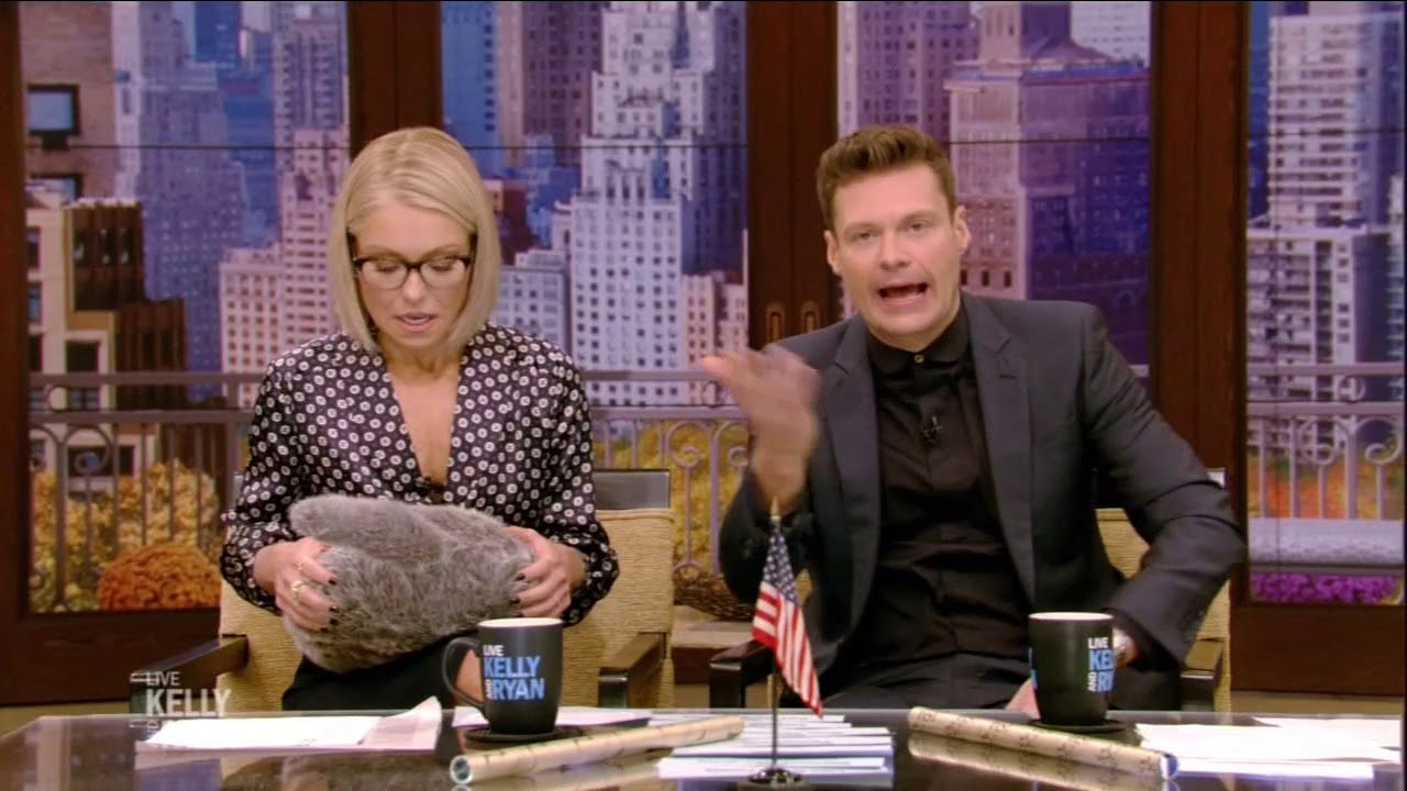 Kelly & Ryan Play with a Robotic Cat Pillow