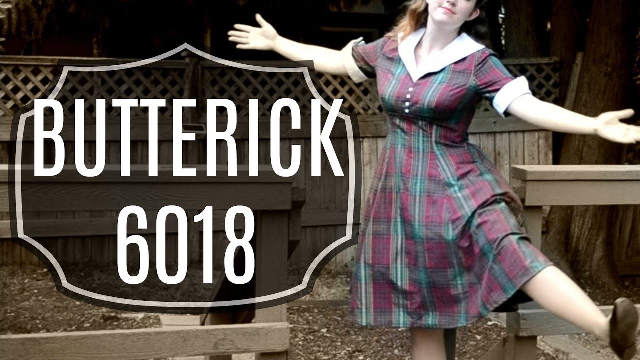 Sewing a Retro Dress: Butterick 6018