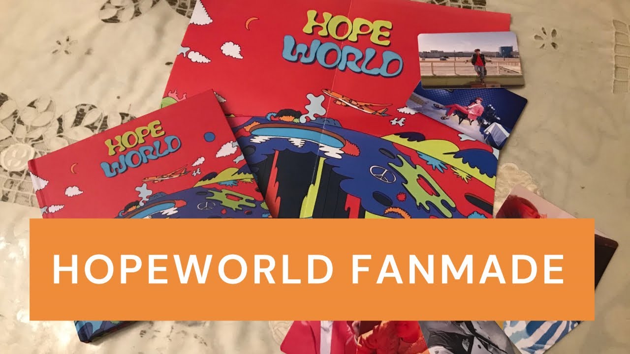Hope World FANMADE Album unboxing