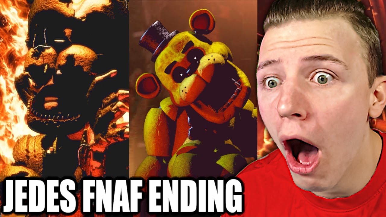 JEDES FNAF ENDING von FNAF 1 - FNAF SECURITY BREACH