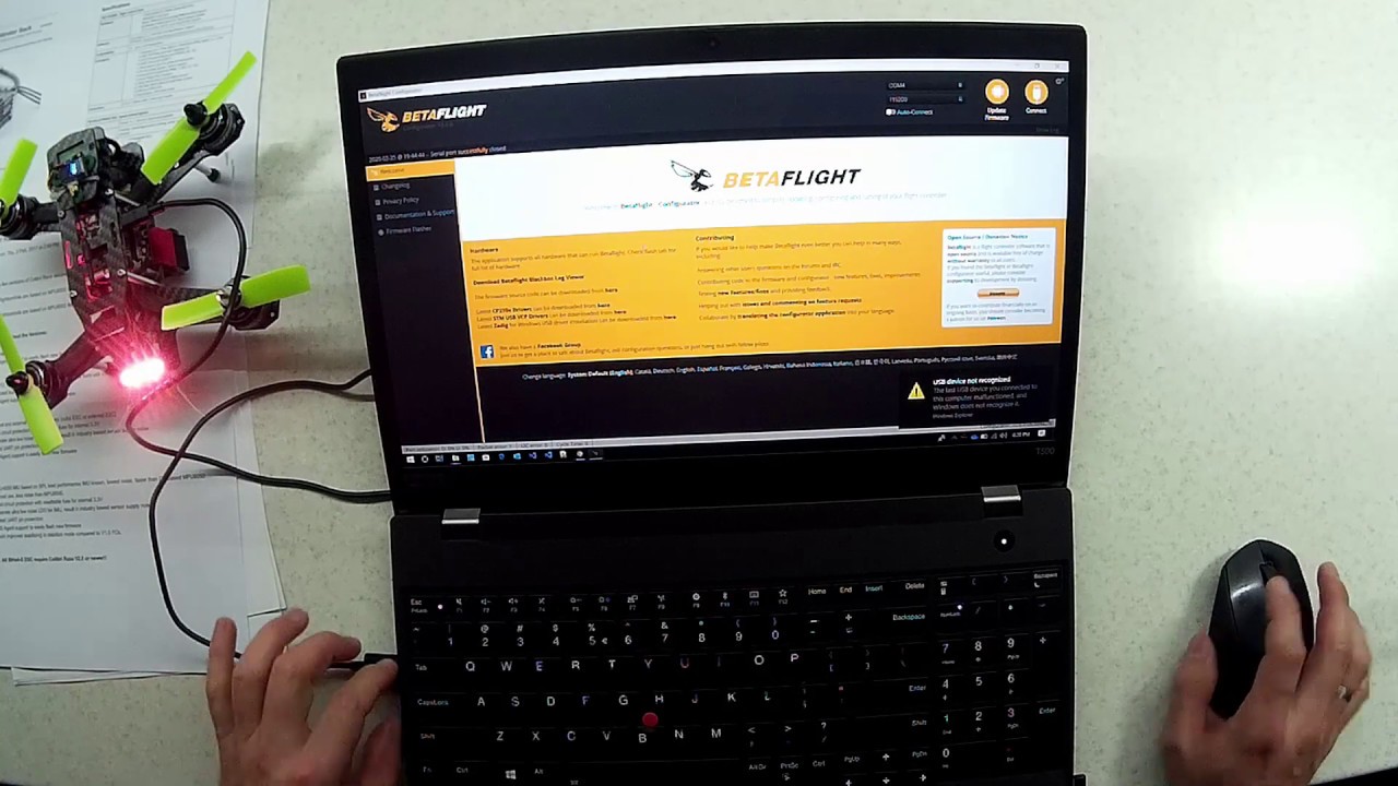 How to customize BetaFlight 4.0.6