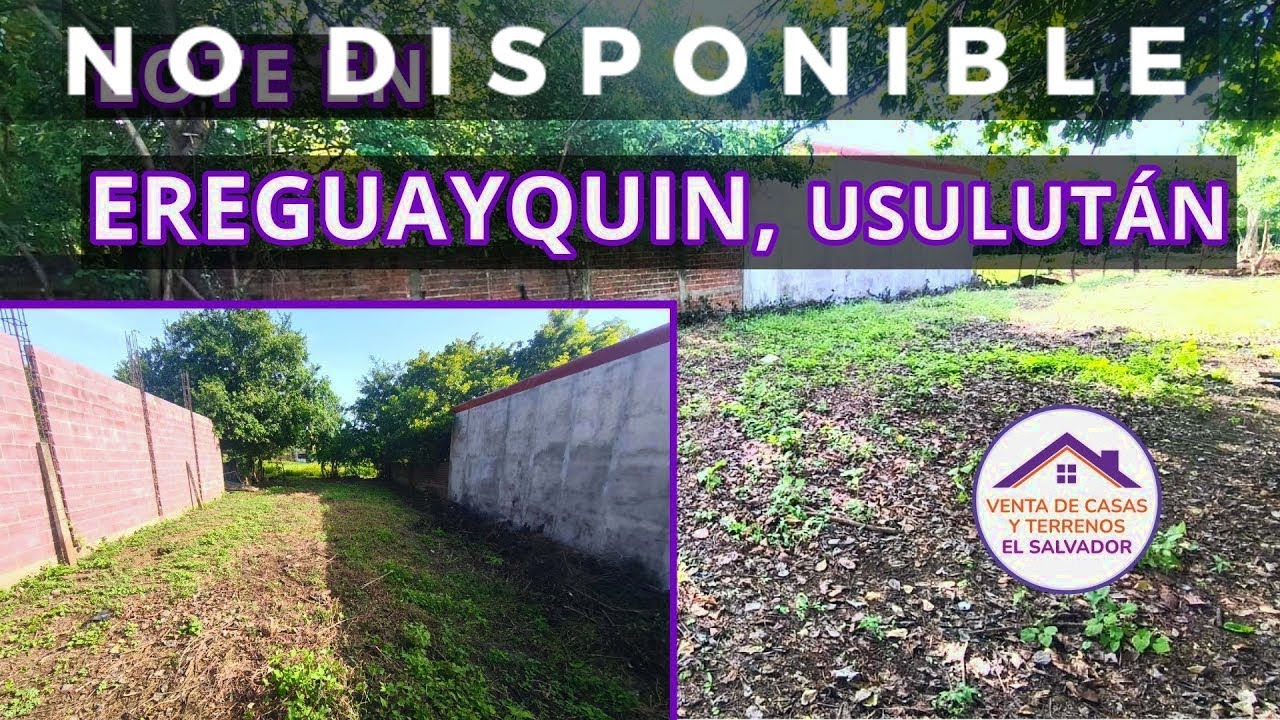 Se Vende Lote en Brisas del Bosque | Ereguayquin | Usulután | $23,000 | Tel +503 7299-8557