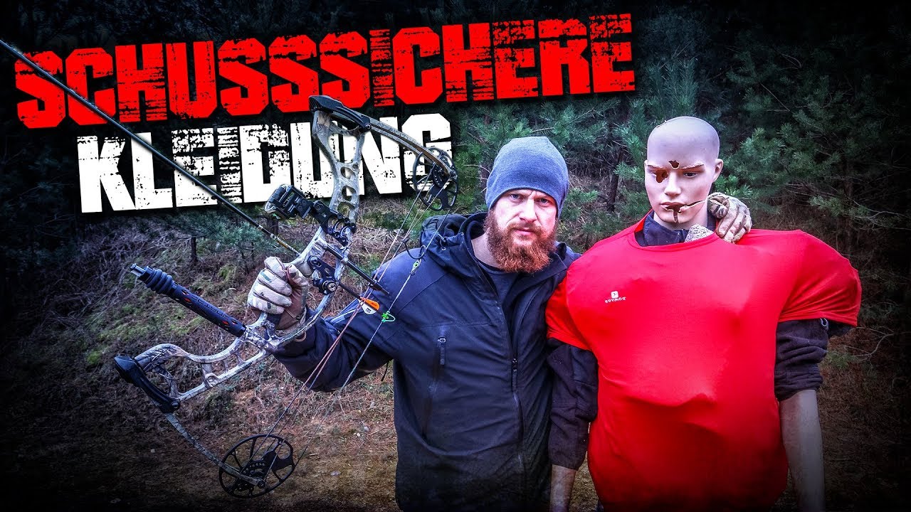 ÜBERLEBT man einen SCHUSS mit 100 Schichten Kleidung? Compoundbogen vs. Armbrust | Fritz Meinecke
