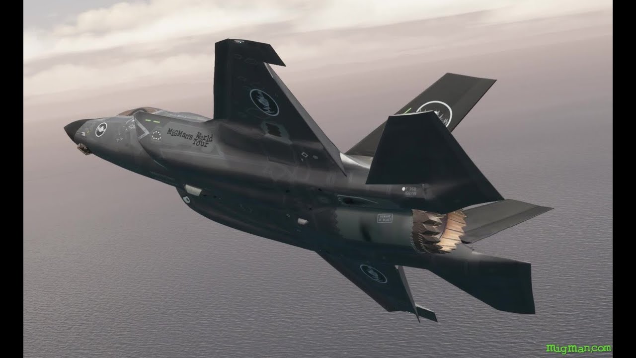 F-35 Touch 'n' Go at Gustavo Rizo MUBA, Cuba --/o\-- Microsoft Flight Simulator