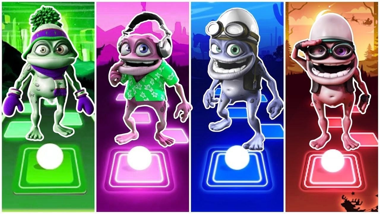 Crazy Frog + Tiles Hop = PURE MADNESS 🤯