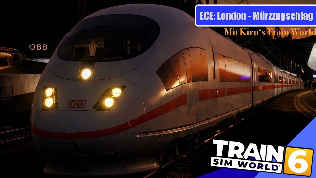 Hinter der S-Bahn &uuml;ber den Semmering: ECE London - M&uuml;rzzugschlag [6/6] | Train Sim World 6 #23