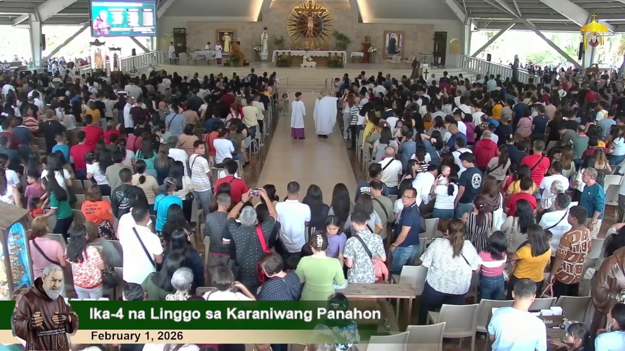 Feb 1, 2026 | 2 p.m.- Ika-4 na Linggo sa Karaniwang Panahon