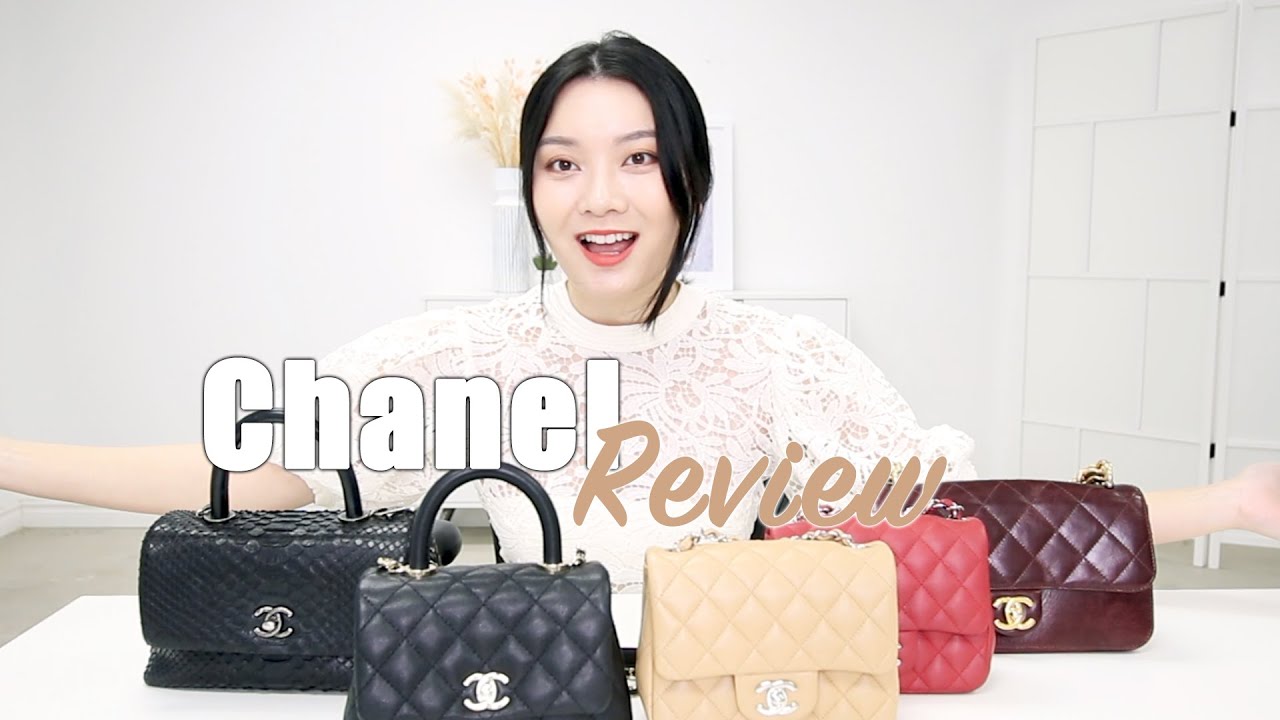 Chanel Square Mini VS Coco Handle Bag Review & Comparison | HeyChenny