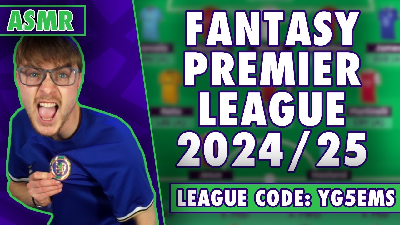 ASMR - Creating my Fantasy Tream for the 2024/25 Season! (Whispered)